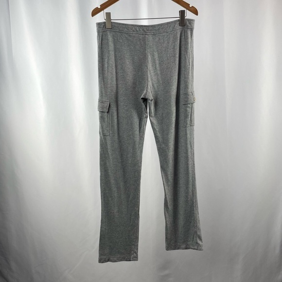 Tory Burch‎ Cargo Drawstring Pants in Grey Size Medium - Picture 3 of 7